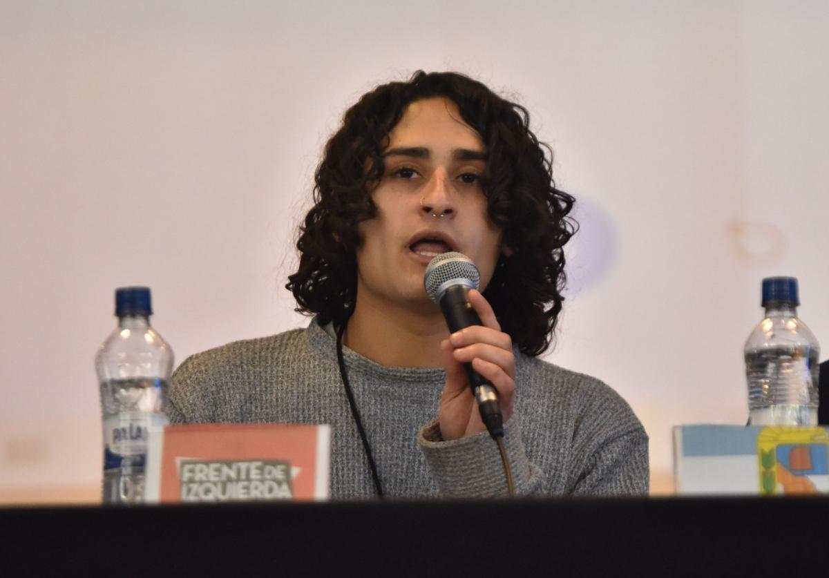 REPRESENTANTE DEL FIT. Nicolás Ale cruzó al PJ y a la UCR y el debate se encendió. / LA GACETA, OSVALDO RIPOLL