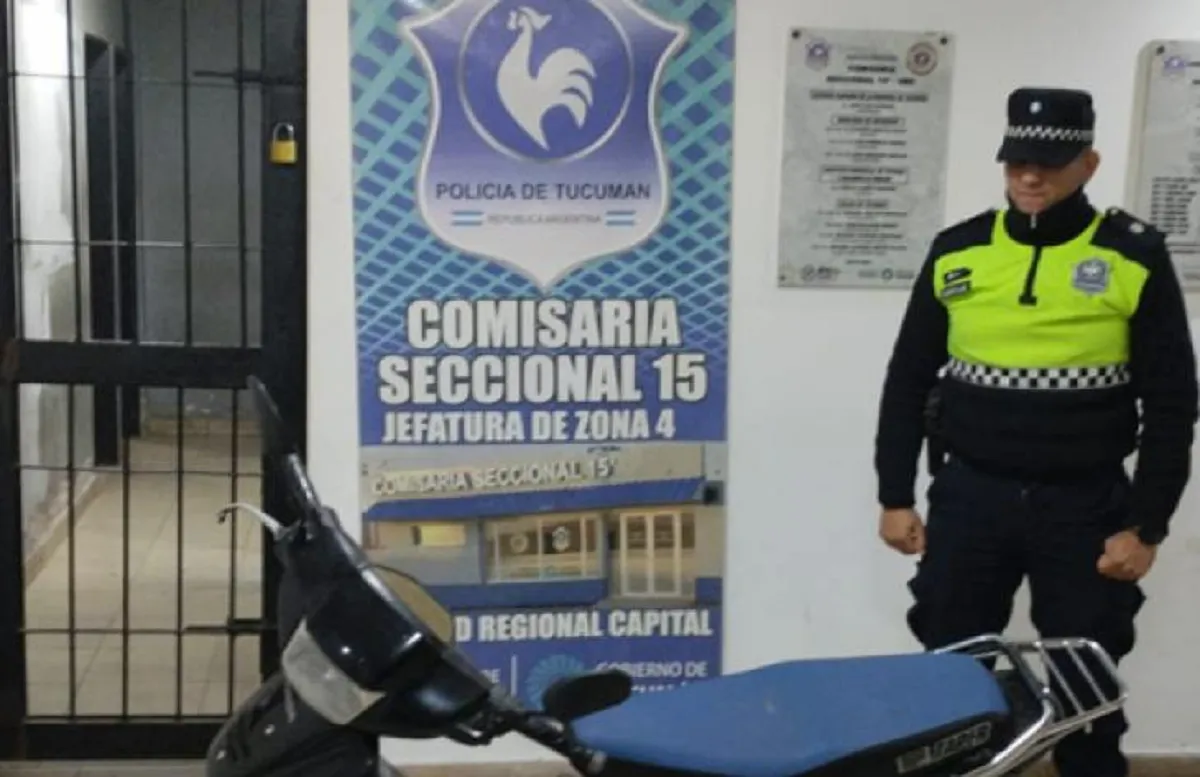 Una seguidilla de robos de motos involucra a dos menores en San Miguel de Tucumán