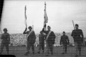 Recuerdos fotográficos: 1957: jura de la Bandera en la cancha de Atlético