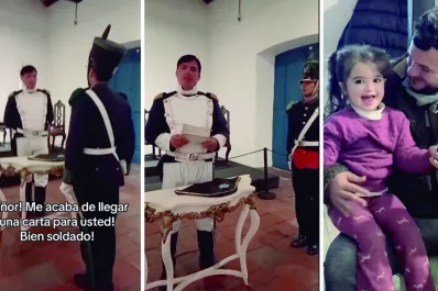 La niña que pidió invitar a Manuel Belgrano a su casa tuvo la videollamada que esperaba desde Tucumán