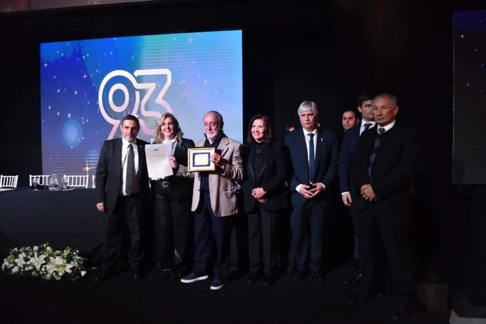 ÉXITO. Miroli fue reconocido por sus 51 años en la medicina.