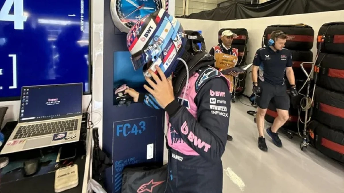 Colapinto no pega una: su futuro en la Fórmula 1 se ve incierto