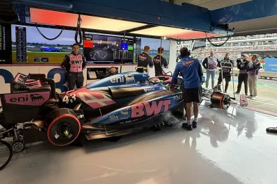 Colapinto largará desde los boxes el Gran Premio de Gran Bretaña de Fórmula 1