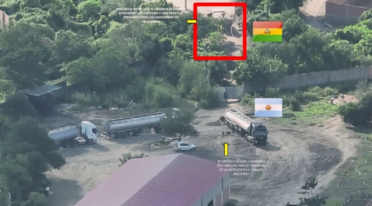 Utilizaban una manguera subterránea para contrabandear aceite de soja desde Argentina hacia Bolivia