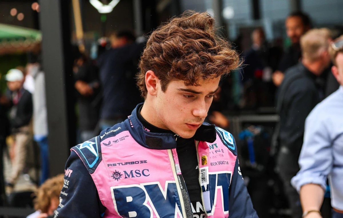La desgarradora reacción de Franco Colapinto cuando le anunciaron que debía abandonar la carrera