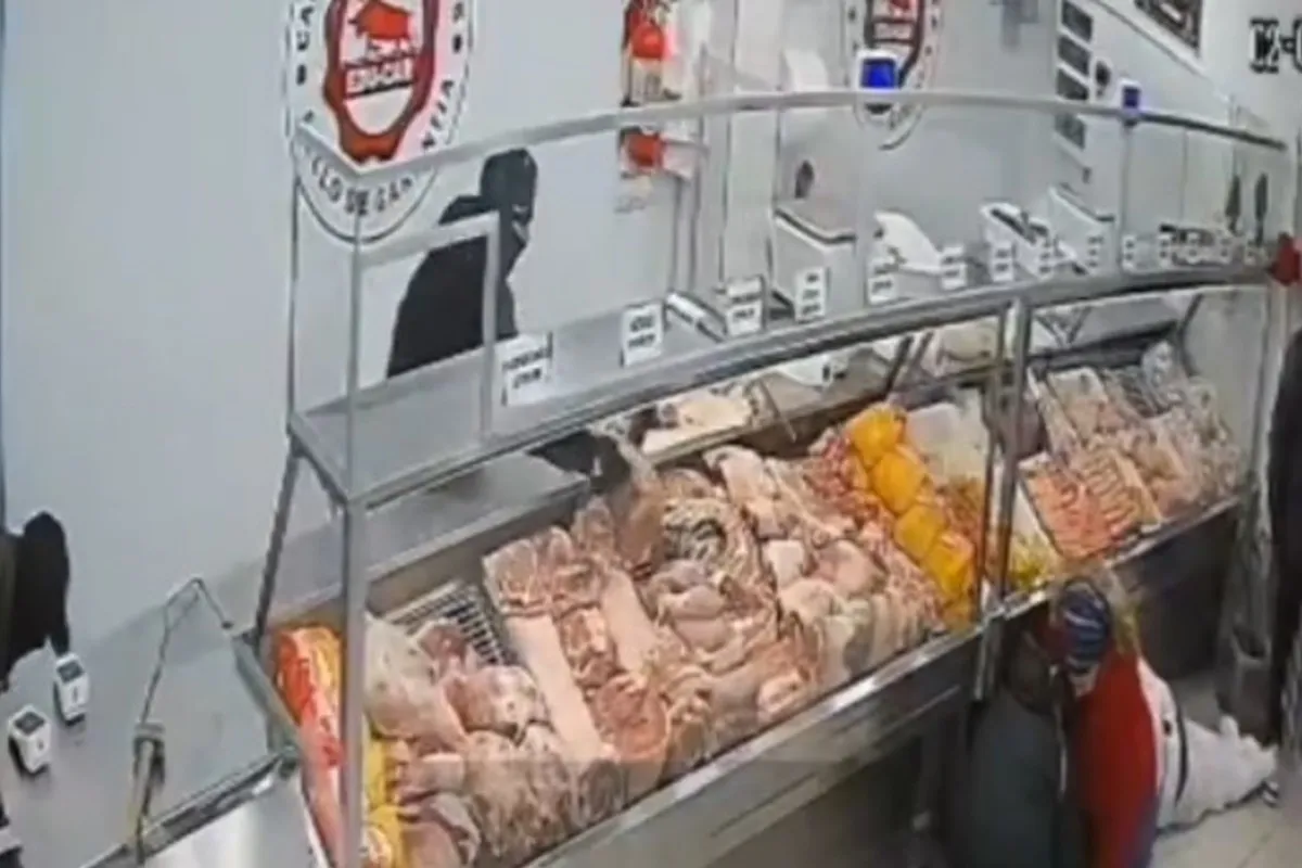 Entraron a robar una carnicería: antes de irse, los ladrones se eligieron un corte de carne