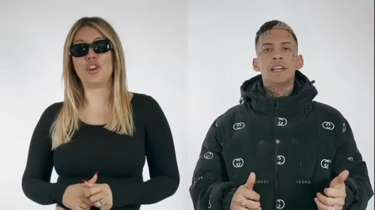 Wanda Nara y L-Gante imputados por promocionar plataformas de apuestas ilegales