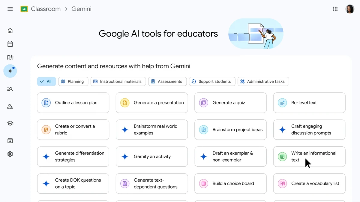 EDUCACIÓN. La alianza entre Google e ISTE busca acercar la inteligencia artificial a las aulas con materiales gratuitos para estudiantes y docentes de todo el mundo.