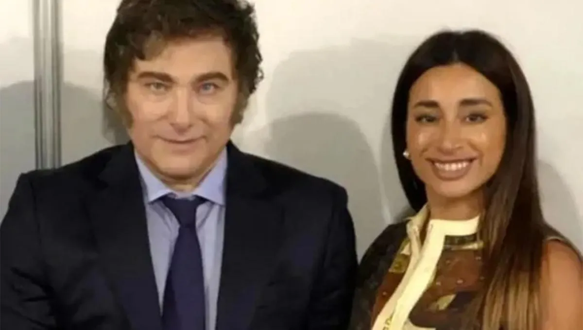 Laura Belén Arrieta y Javier Milei