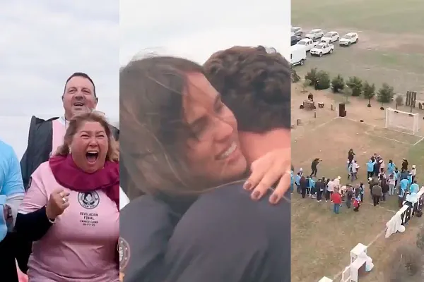 Con un penal cargado de emoción: el gesto de Julián Álvarez y Emilia Ferrero para anunciar que serán papás