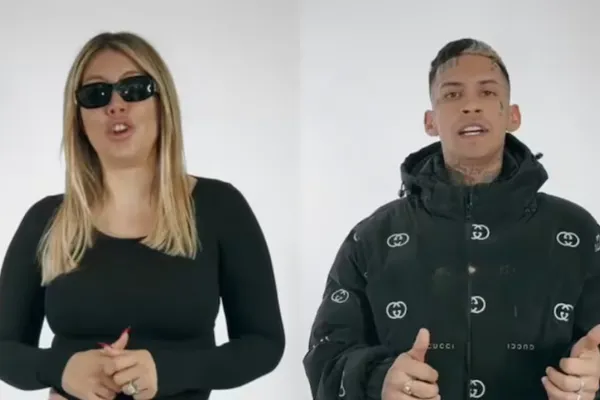 Wanda Nara y L-Gante imputados por promocionar plataformas de apuestas ilegales