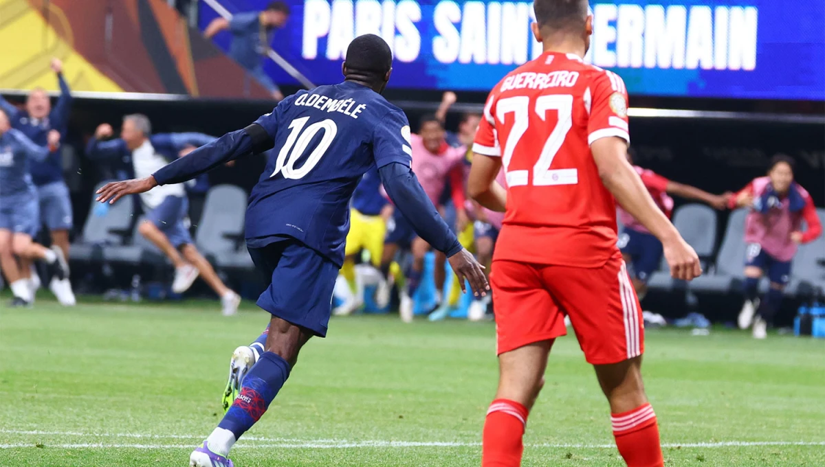 LA FIGURA. Ousmane Dembélé es el motor de juego de un equipo que busca marcar una época en el fútbol mundial.