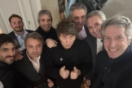 La foto que compartió Milei mientras se festejaba el 9 de Julio en Tucumán