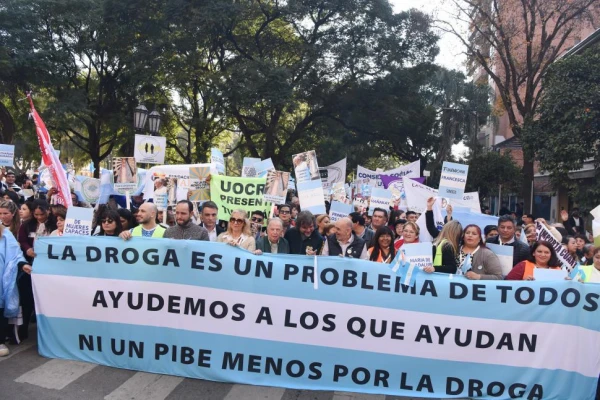 “La droga te borra la memoria;  te olvidás de tu familia”