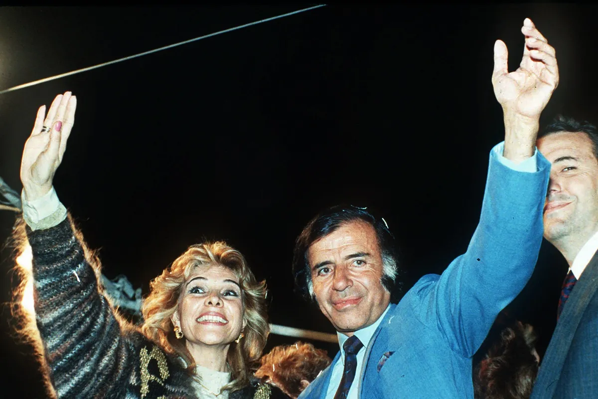 Carlos Menem y Zulema Yoma