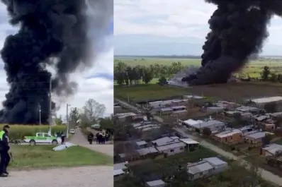 El arzobispo Sánchez destacó un símbolo de esperanza: la fábrica que volvió a levantarse despúes del fuego