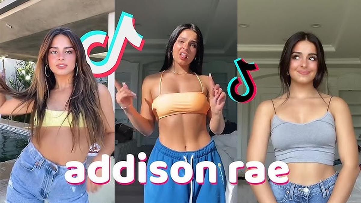 SU ERA TIKTOK. La estrella que se hizo viral bailando en TikTok hoy pisa fuerte en el mundo de la música. / ADDISON RAE