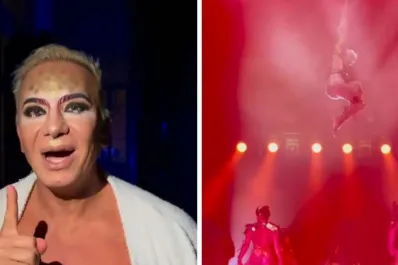 Flavio Mendoza sufrió un grave accidente en plena función y fue atendido de urgencia