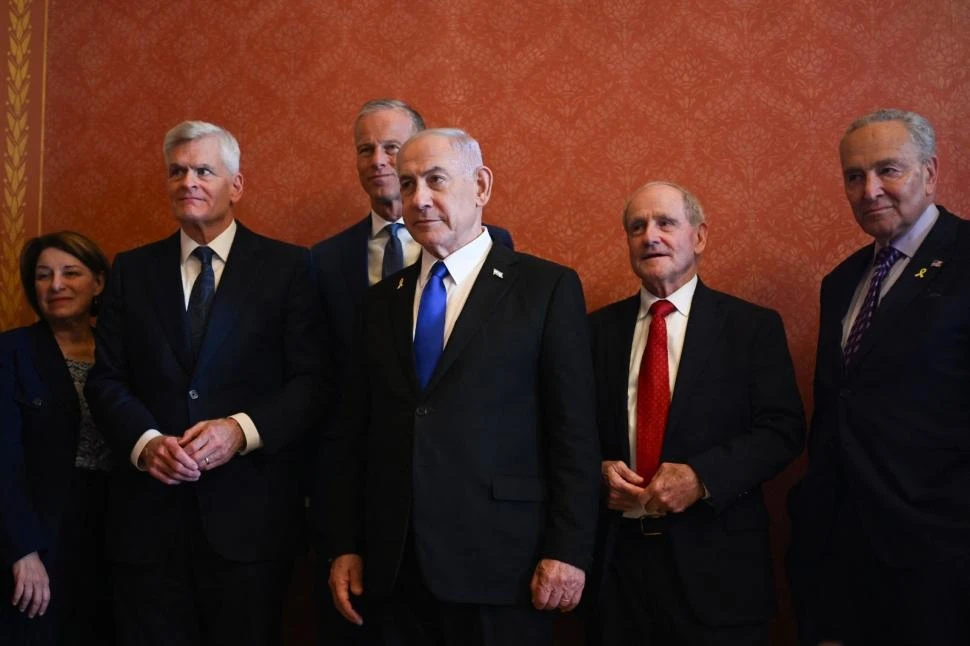 DECLARACIÓN. Netanyahu dijo que Hamás debe deponer las armas para que se llegue a un alto el fuego.
