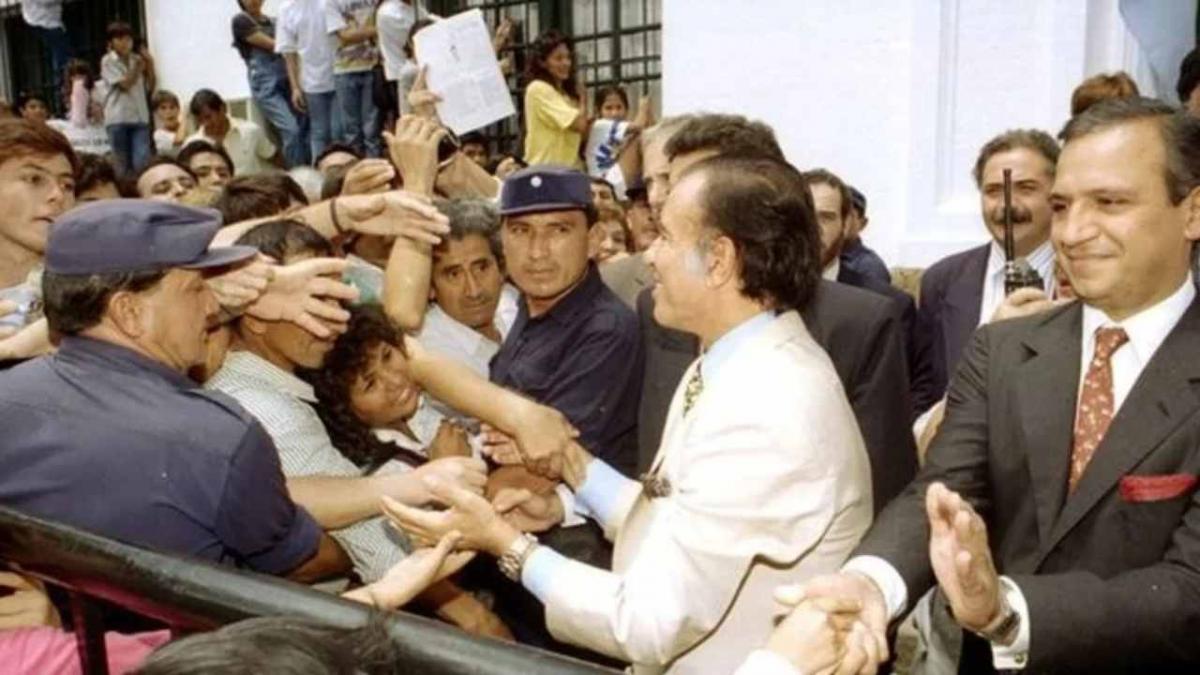 El día que Menem habló de viajes a la estratósfera en el norte salteño: la historia contada por sus protagonistas