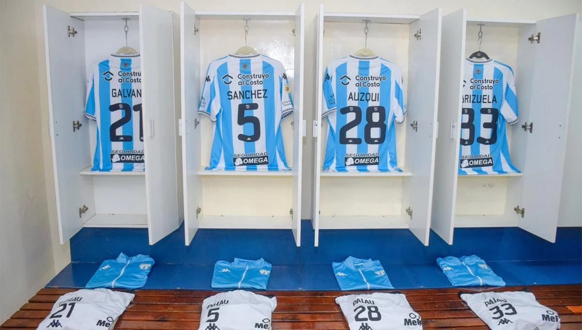 Vestuario Decano listo para el debut en el Clausura