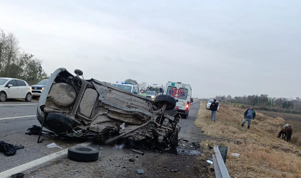 RUTA 38. Los ocupantes del auto murieron en el acto. 