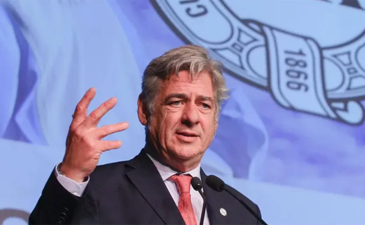 Nicolás Pino, titular de la Sociedad Rural Argentina (SRA)