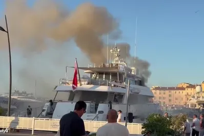 Francia: se incendió un yate de lujo del exministro argentino José Luis Manzano