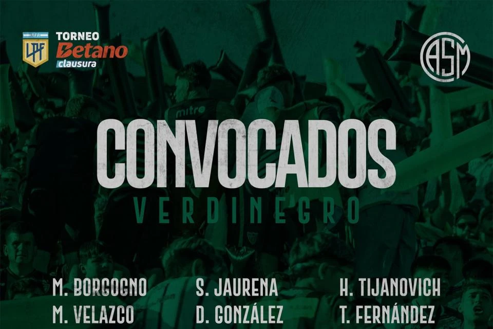 Los convocados por Leandro Romagnoli para enfrentar a Atlético Tucumán