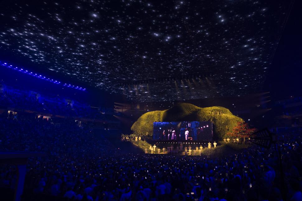 Así es un recital de Bad Bunny, que en febrero llega a River