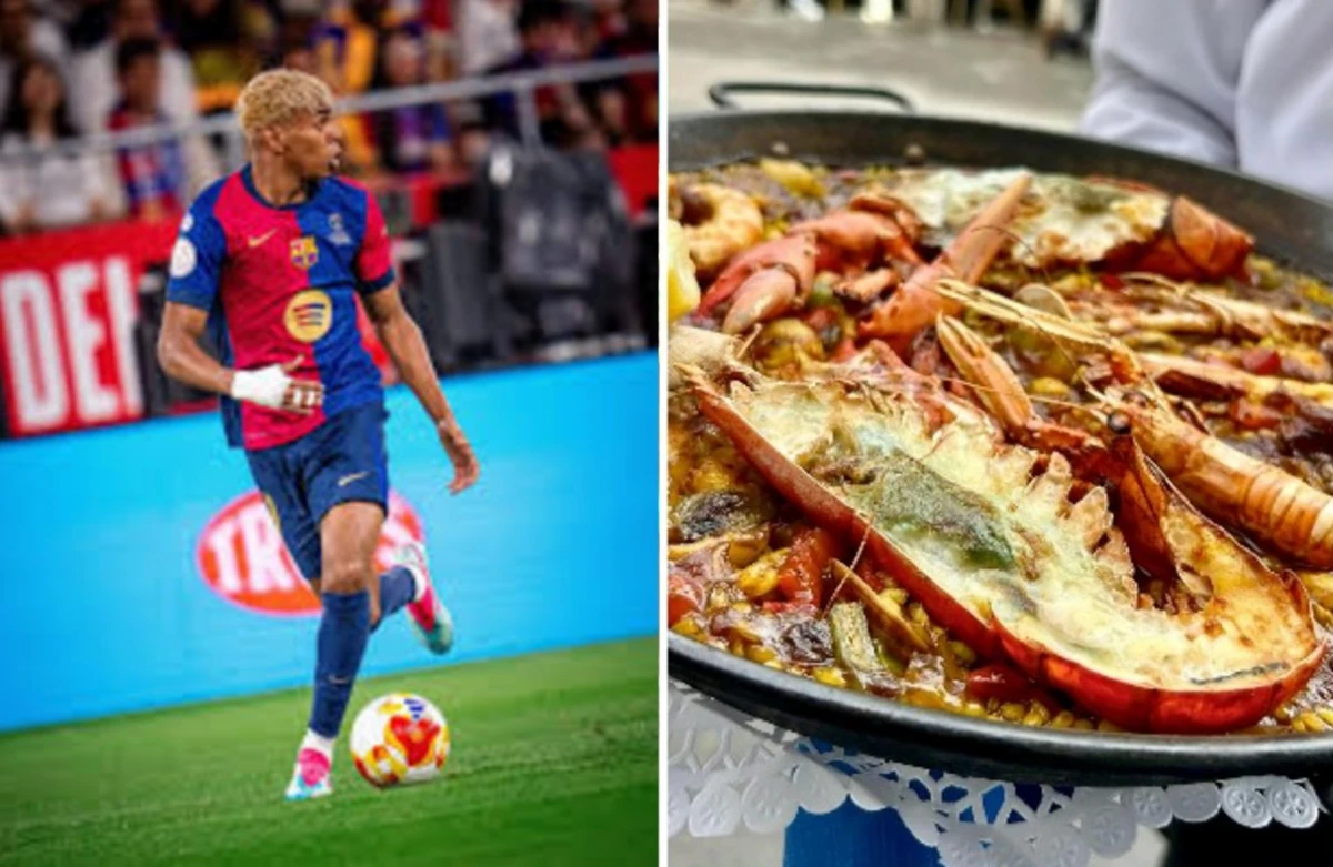 El restaurante favorito de Lamine Yamal en Barcelona: paella, mariscos y un menú por 18 euros