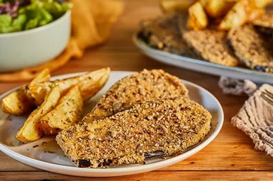 Milanesa de legumbres: un comodín para los almuerzos, lleno de fibra y proteínas