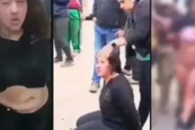 Quedó presa la tucumana que había sido desnudada por comerciantes en la frontera con Bolivia