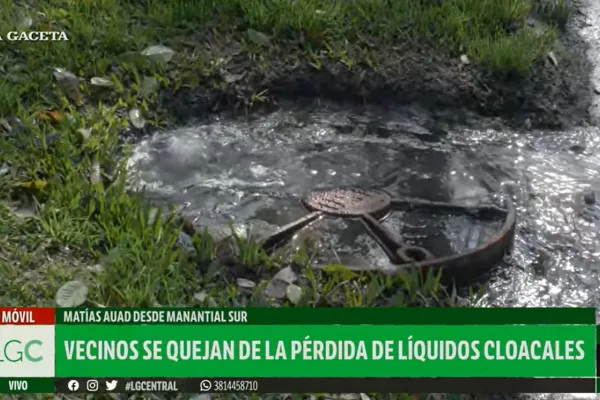 Cloacas al borde del colapso: en plena Mate de Luna viven entre ratas, olor y abandono