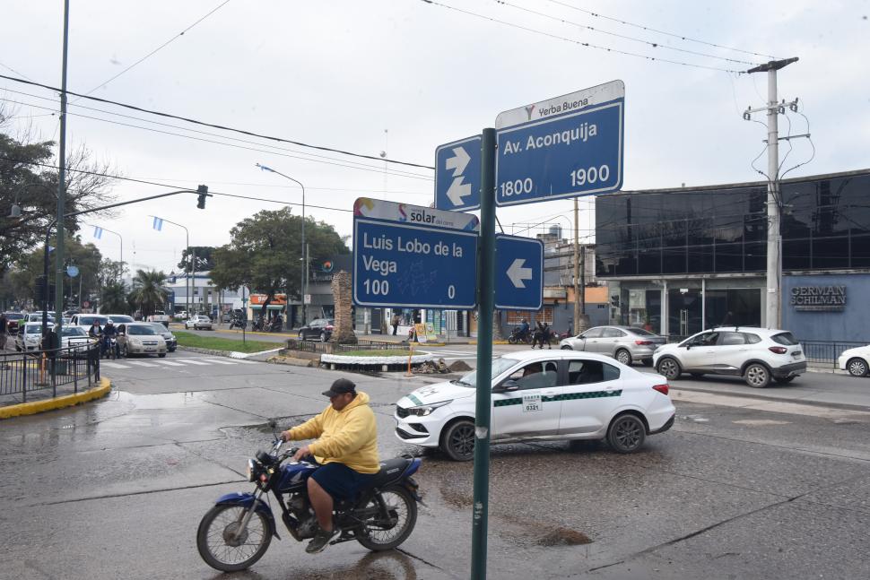 ESQUINA COMPLICADA. Esta zona solía ser compleja para transitar.