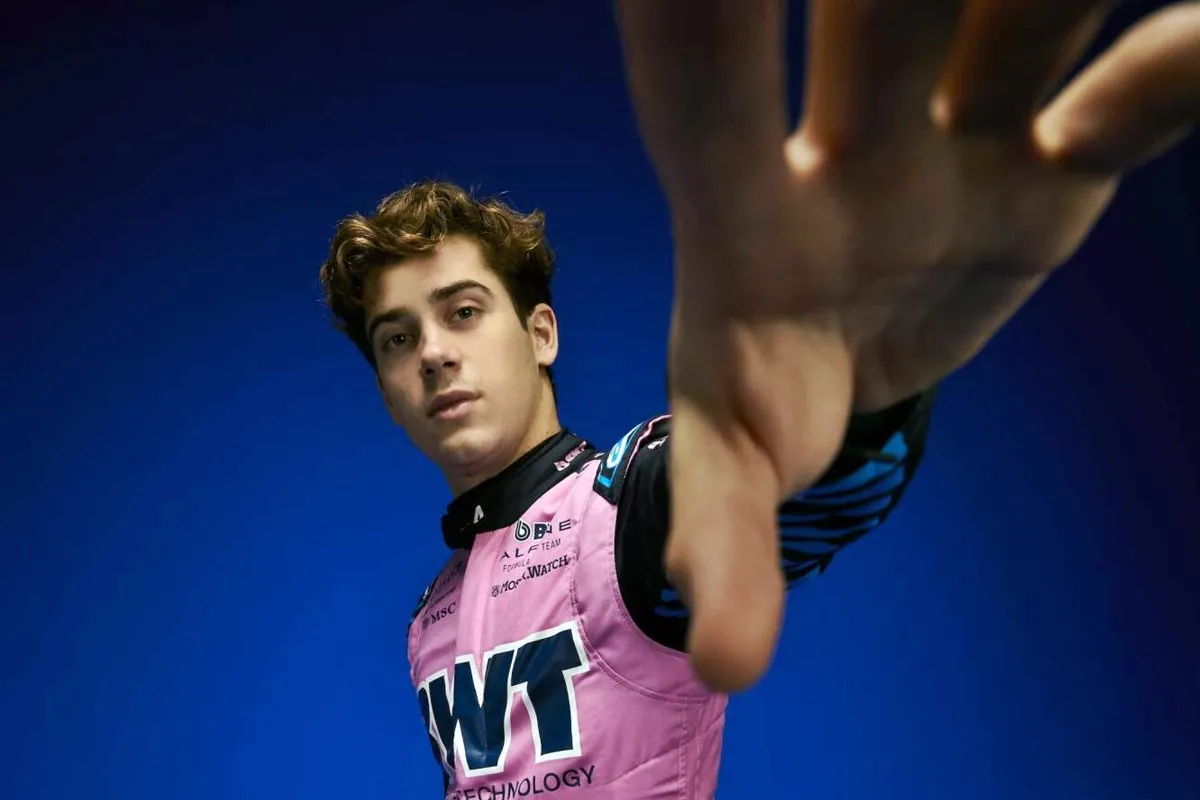 Colapinto tiene un nuevo socio en la escudería Alpine