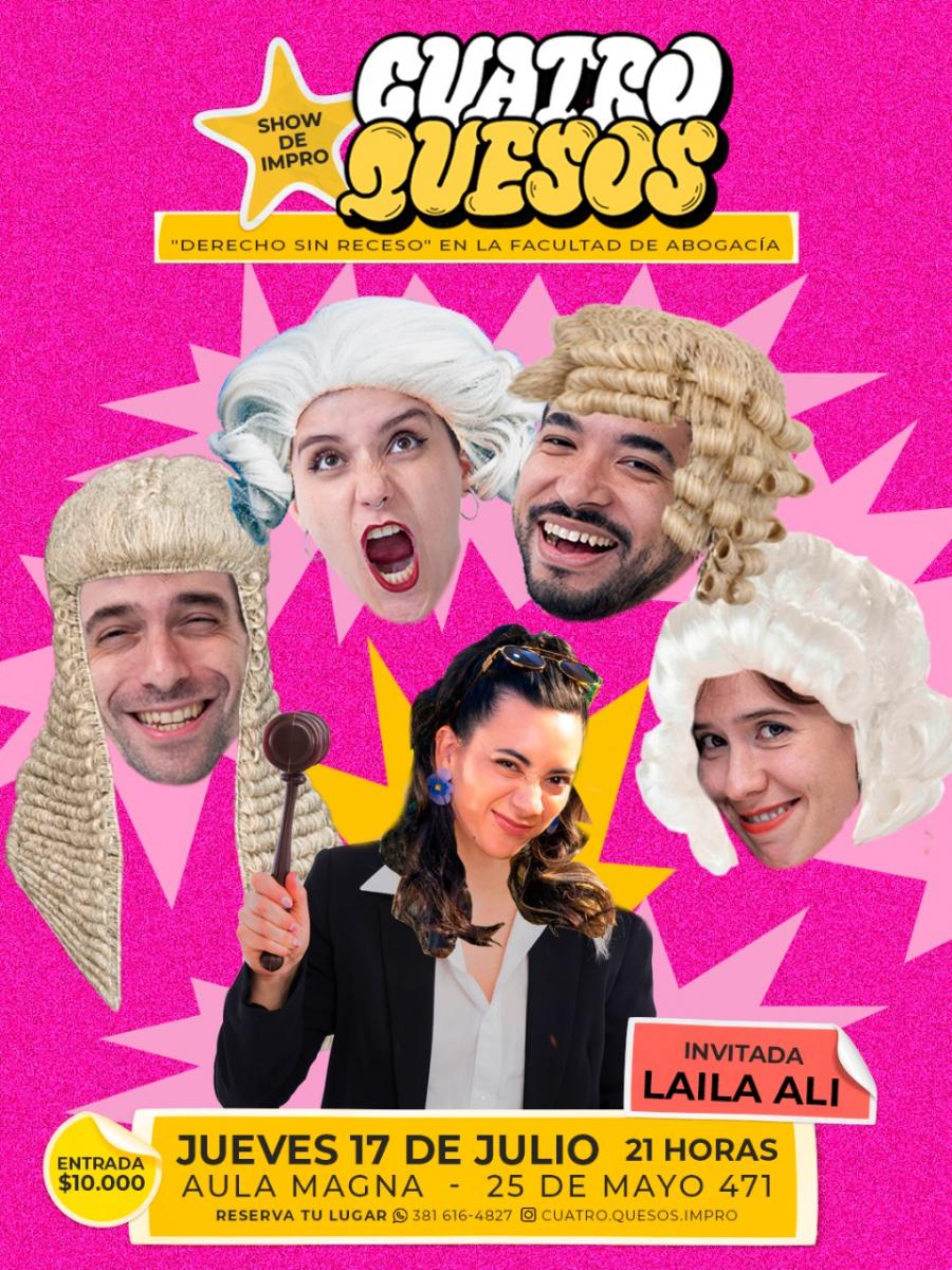 Cuatro Quesos vuelve al ruedo en Derecho Sin Receso