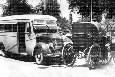 Recuerdos fotográficos: 1946. Choque en la plaza Independencia