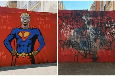 ¿Quién atacó al ‘Super Lamine’? Vandalizan el mural de Yamal en plena polémica por su cumpleaños