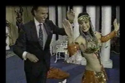 A 30 años de sus famosos bailes en TV, así está hoy la odalisca de Carlos Menem