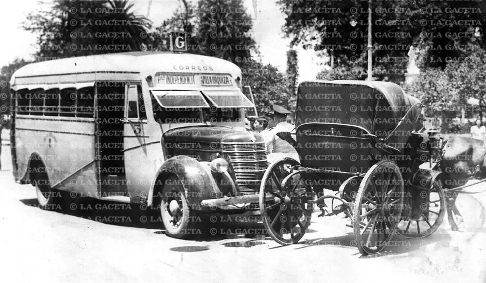 Recuerdos fotográficos: 1946. Choque en la plaza Independencia