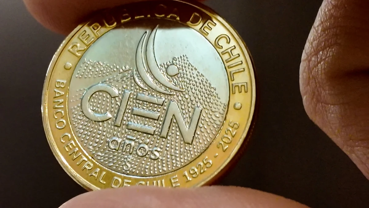 La nueva moneda de $100 chilenos entr en circulación hoy 21 de julio