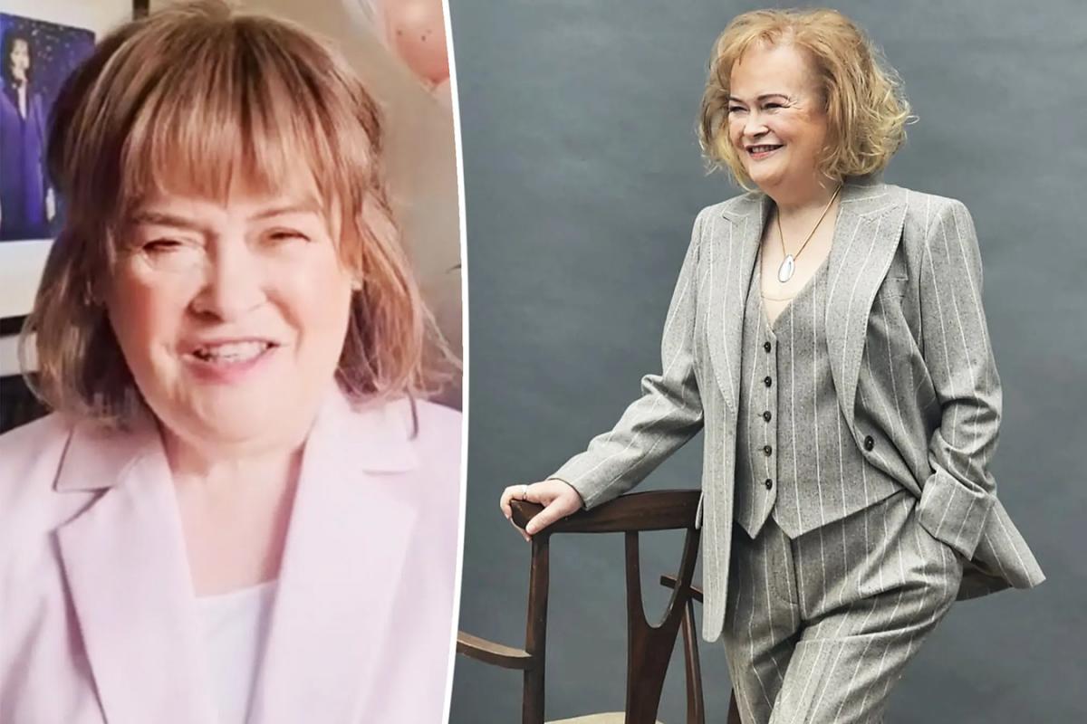 Así luce Susan Boyle hoy