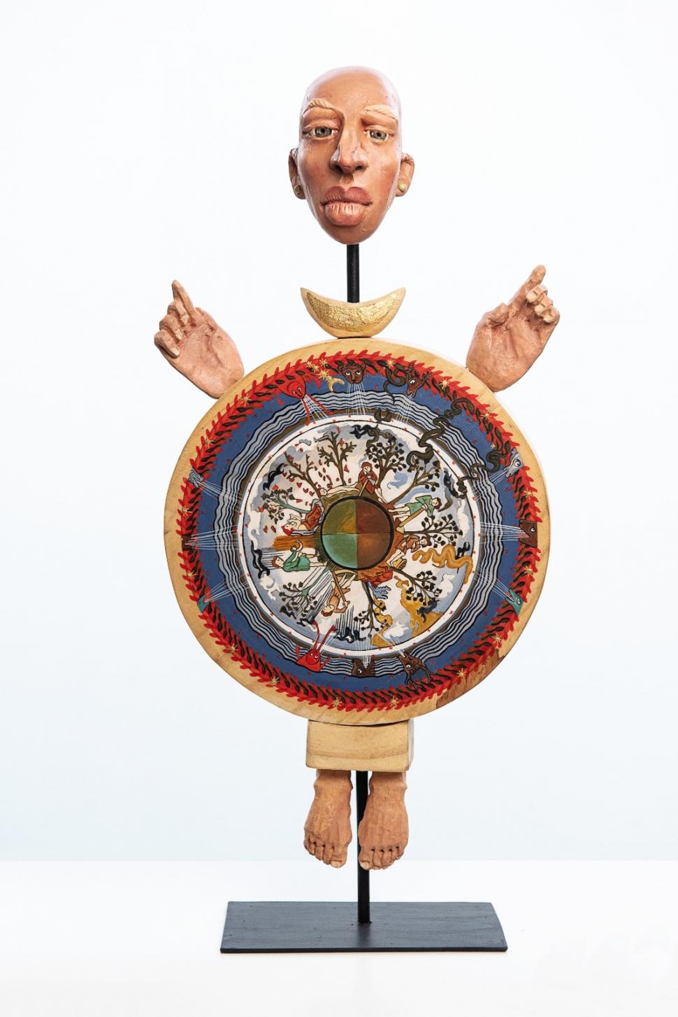 “CONSONANCIAS”. Se títula la muestra, a la que pertenece esta pieza.