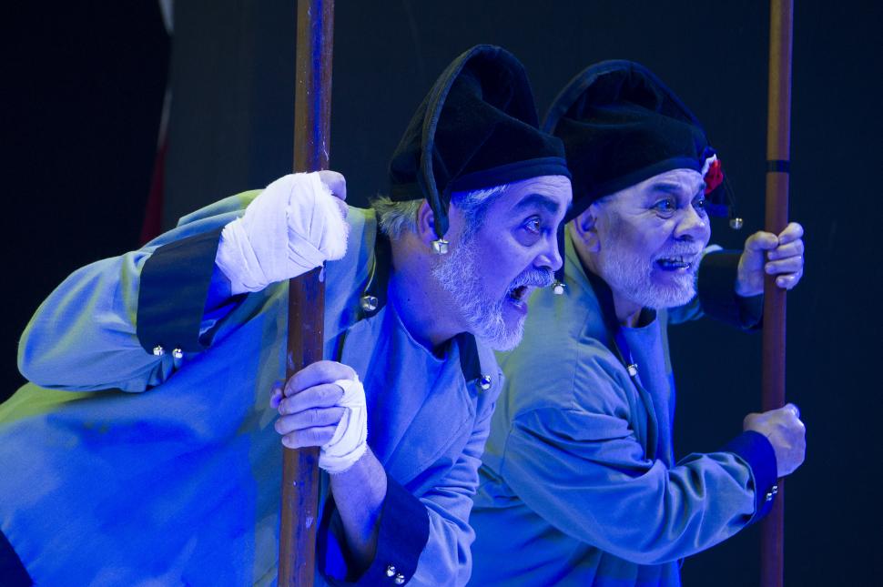 LOS PREGONEROS. Nelson González y Sergio Aguilar impulsan la acción.