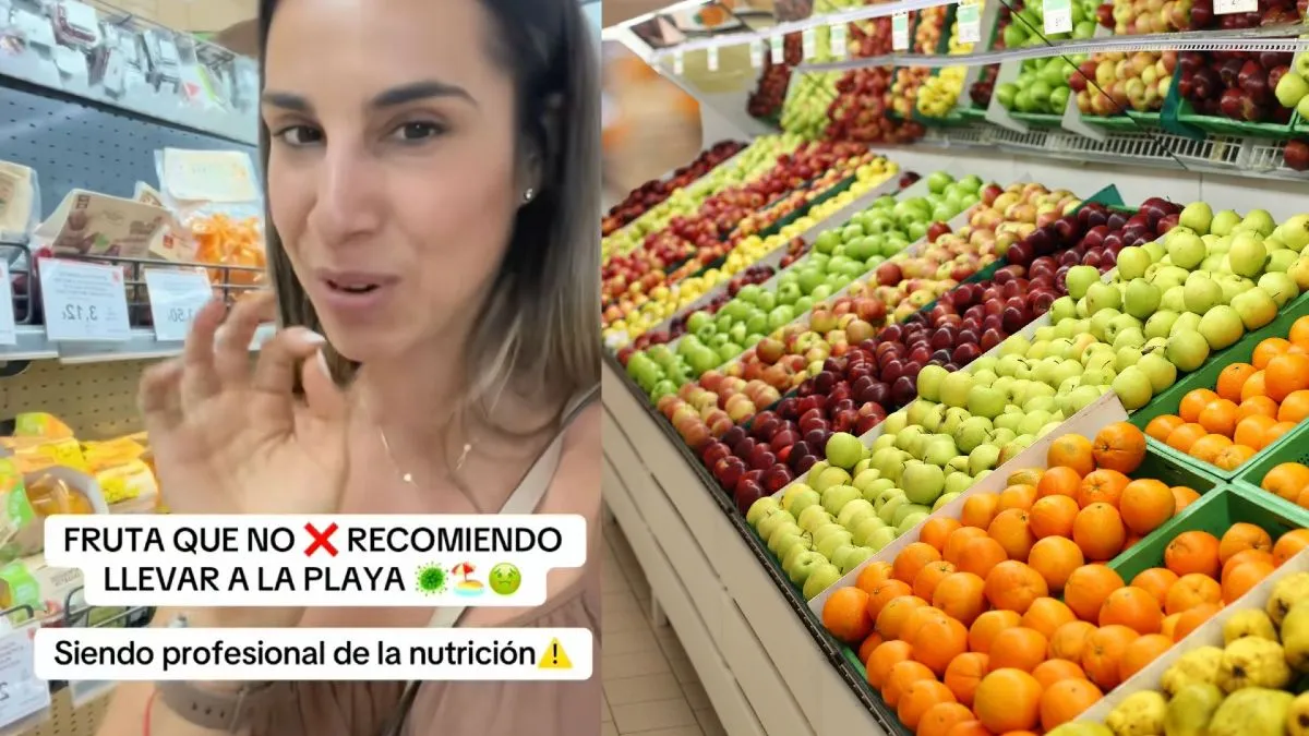 Vacaciones de verano en España: las frutas que no deberías llevar a la playa, según una experta en nutrición