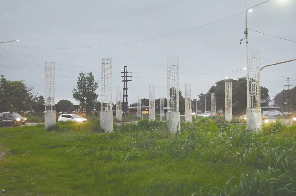 SIN AVANCES. El proyecto del Acceso Sur a la Capital se encuentra con los plazos neutralizados; sólo se llegó a construir un 15% del plan original.