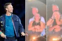 Chris Martin habló sobre la pareja infraganti en el show de Coldplay: ¿qué dijo el cantante?
