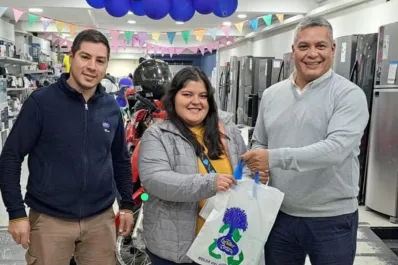 Fátima ganó una orden de compra de $160.000 en Castillo con Números de la Suerte