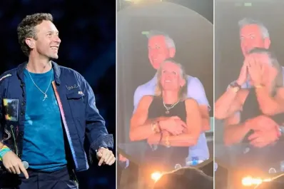 Habló la mujer filmada a los besos con su jefe en un recital de Coldplay: “Fue la única vez”